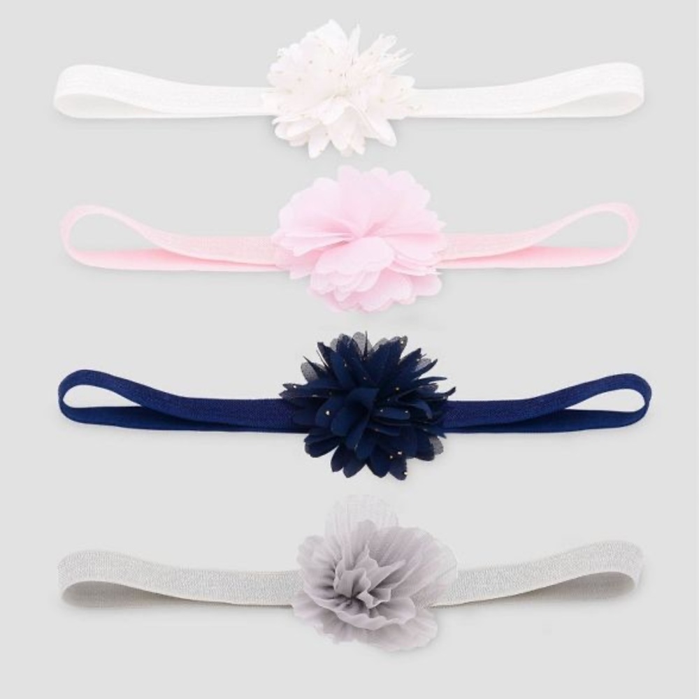 Baby Girls' 4pk Pulmes Headwrap - Just One You®